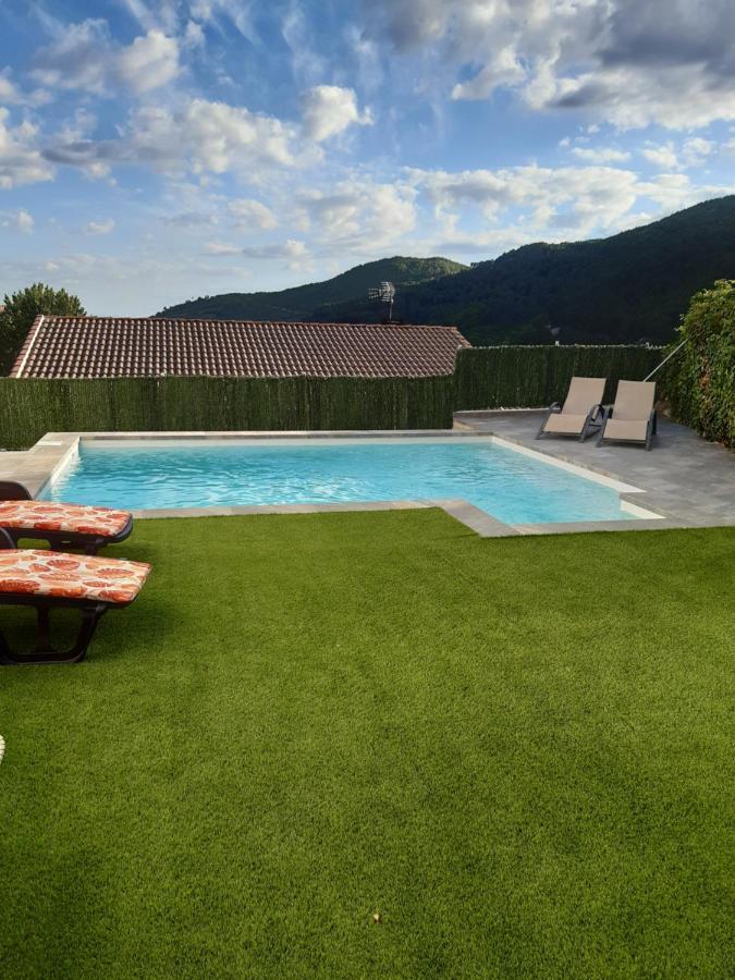 La Hojarasca Pensionat Cuevas Del Valle Exteriör bild
